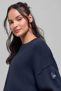 Unisex Wool Cashmere New Class Crewneck Sweater