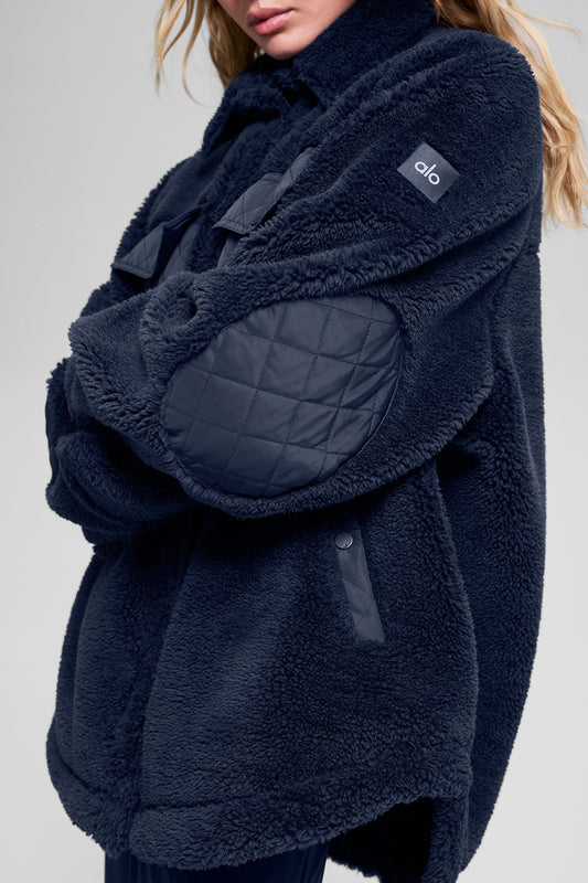 Sherpa Edge Shacket