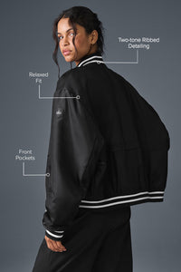 Afterglow Varsity Jacket