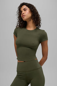 ALO Softsculpt Precision Short Sleeve Top