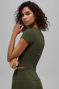 ALO Softsculpt Precision Short Sleeve Top