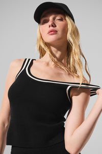 Tennis Club Sweater Knit Tank