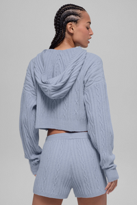 Cable Knit Winter Bliss Hoodie