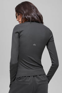 Ribbed Modal Long Sleeve
