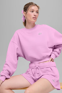 Cropped Accolade Crewneck