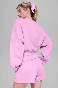 Cropped Accolade Crewneck