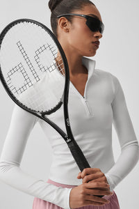 ALO Softsculpt Precision 1/4 Zip Long Sleeve
