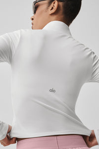 ALO Softsculpt Precision 1/4 Zip Long Sleeve
