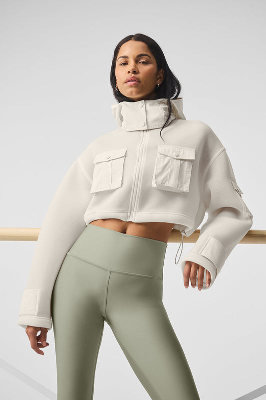 Cropped Engage Cargo Parka