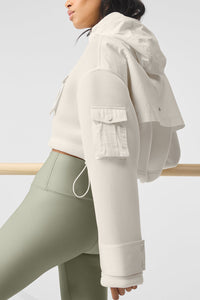 Cropped Engage Cargo Parka