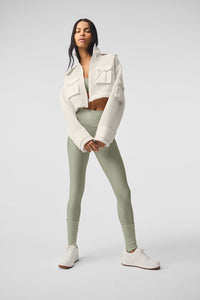 Cropped Engage Cargo Parka
