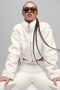 Sherpa Cropped Slope Side Jacket