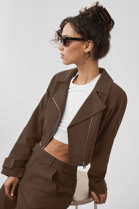 Cropped Cosmopolitan Jacket