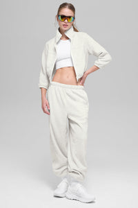 Polar Fleece Retreat Cropped Jacket