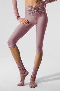 Airlift Mesh High-Waist Divine Capri
