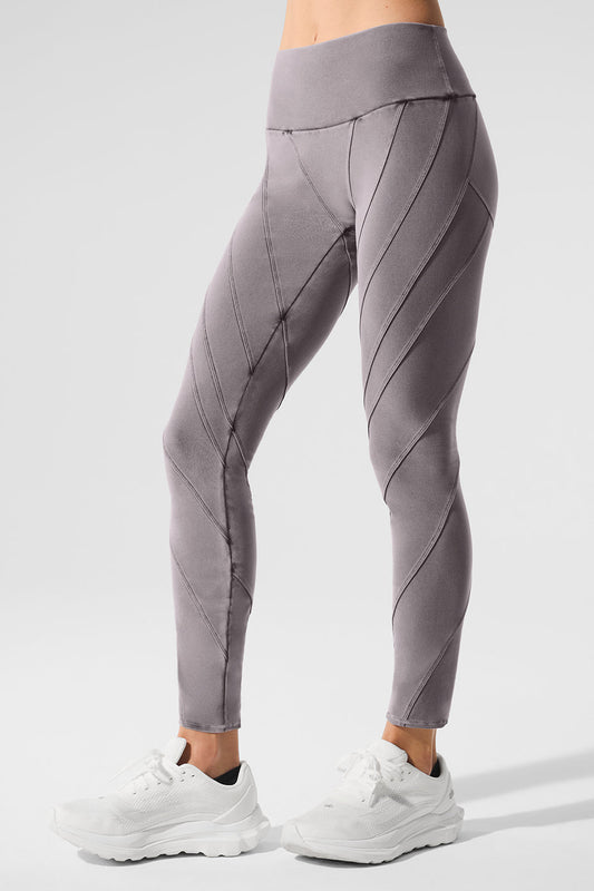 Washed Alosoft High-Waist Sunray Legging
