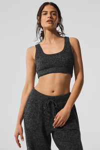 Marl Sweater Bra