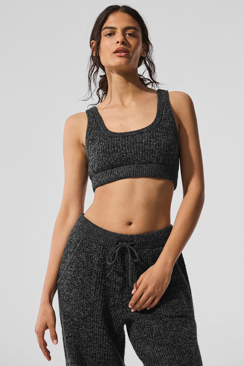 Marl Sweater Bra