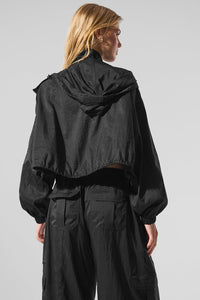 Cropped Game Time Full Zip Jacket